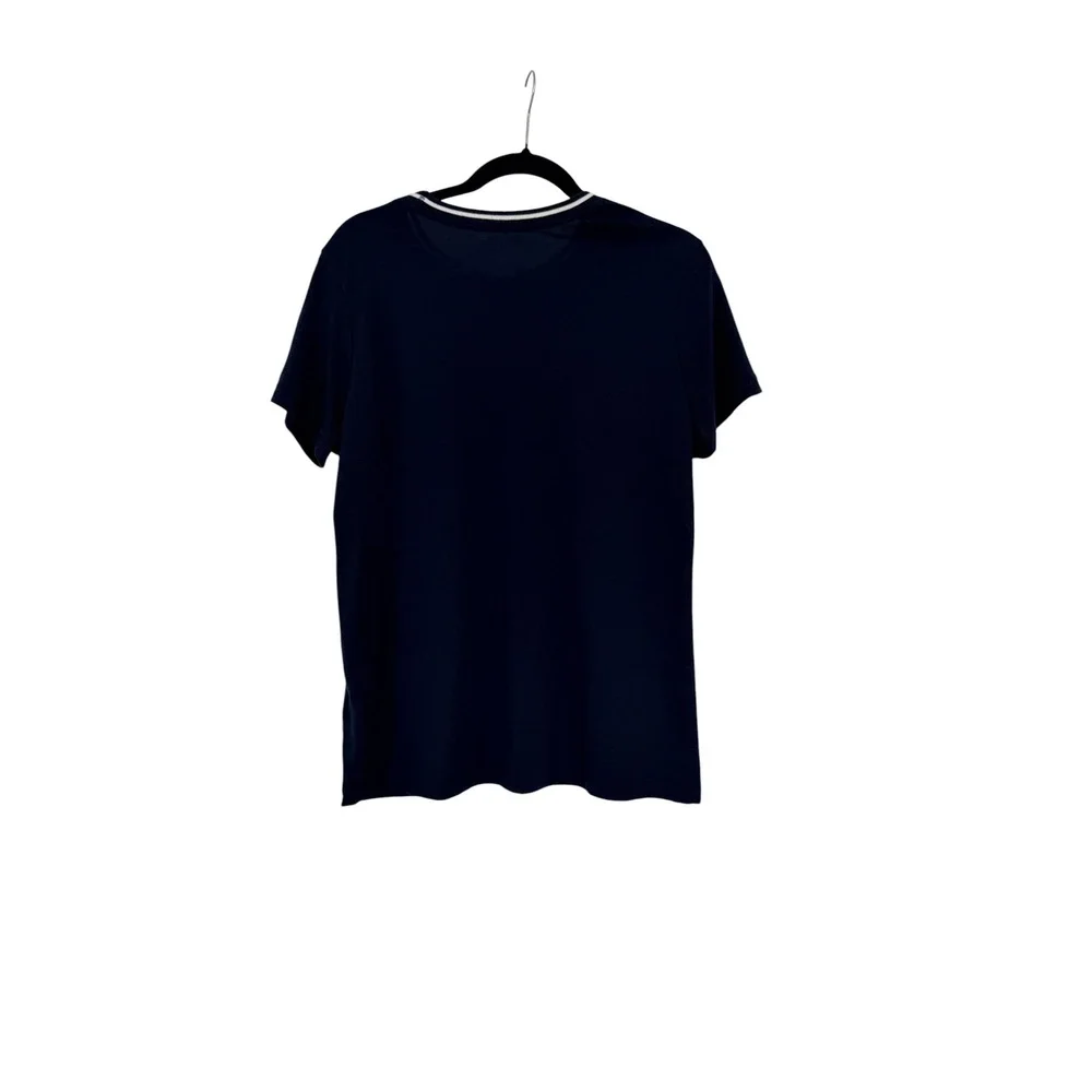 Nike USA Olympics Team USA Graphic T-Shirt Navy Blue Women Large L Short Sleeve